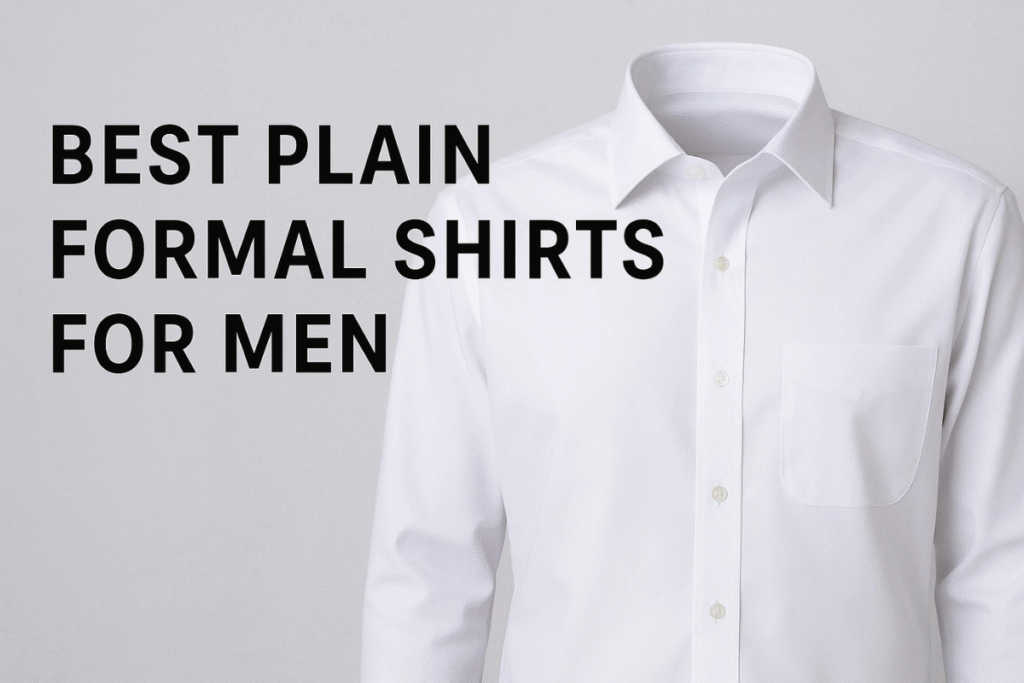 Best plain formal shirts for man