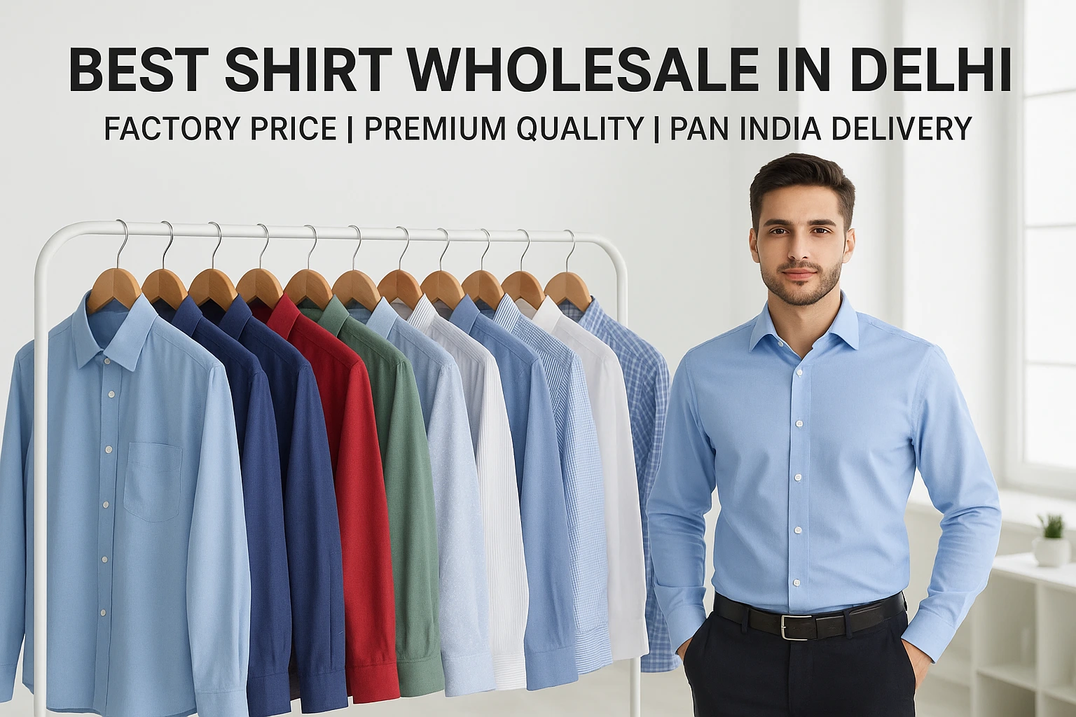 Best Shirt Wholesale in Delhi – Premium Quality at Factory Price