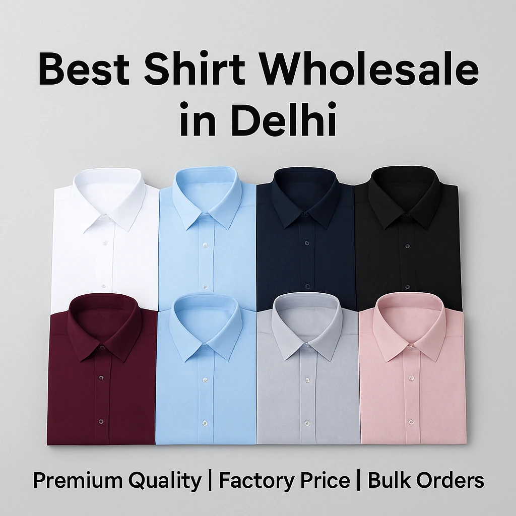 Best Shirt Wholesale in Delhi – Premium Quality at Factory Price