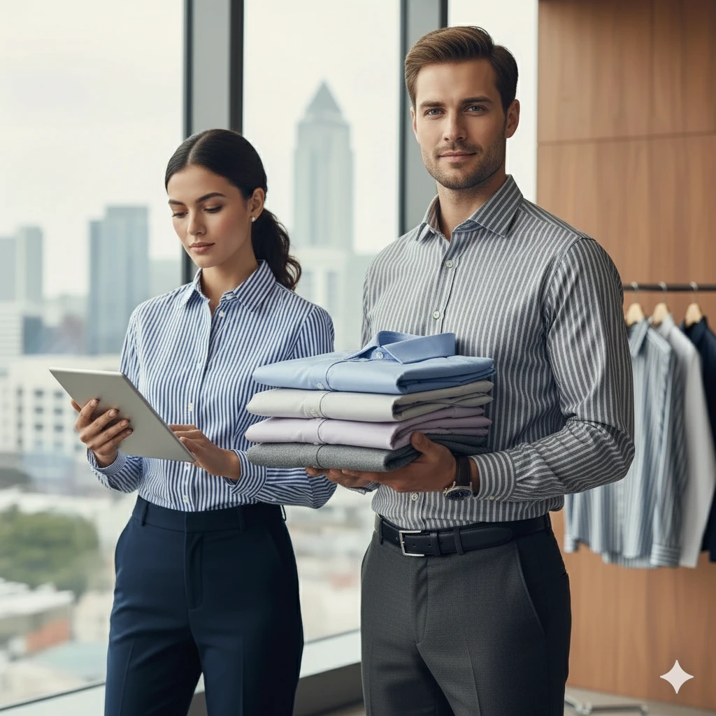 Premium Cotton Stripe Shirts for a Smart & Modern Look