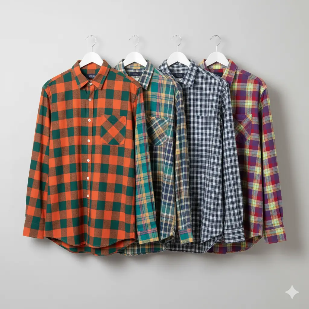 Cotton Check Shirts